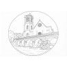 Logo avec la cathédrale et le pont canal d'Agen